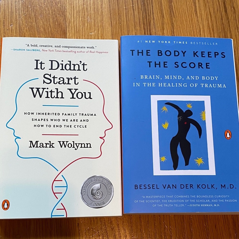 Set of Two Trauma Healing Books